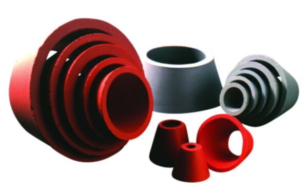 Set of rubber spacers (GuKo), natural rubber