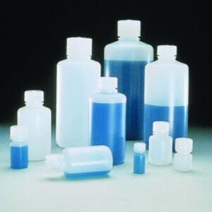 Narrow-mouth bottles Nalgene™, HDPE, with screw cap, PP