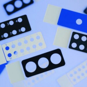 Diagnostic slides without adhesion coating