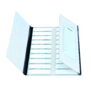 Microscope slide folders