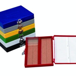 Microscope slide boxes