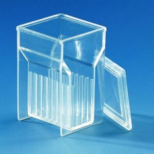 Staining jar, PMP (TPX®), Hellendahl pattern
