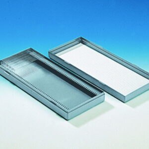 Microscope slide boxes, PS