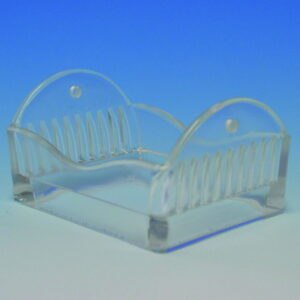 Insert for staining troughs, soda-lime glass