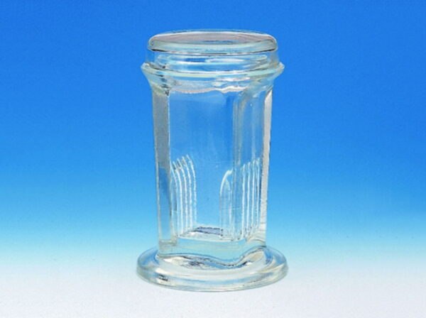 Staining jar, glass, Coplin