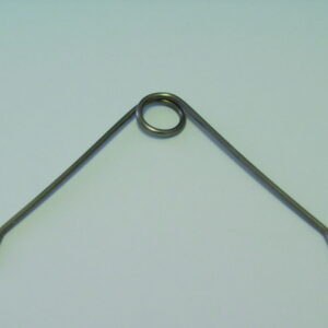 Wire handles for staining trays