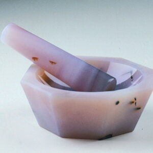 Mortars and pestles, Agate