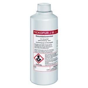 Concentrates for ultrasonic baths TICKOPUR J 80 U