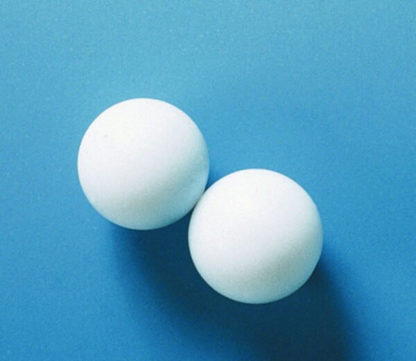 Magnetic stirring bars, spherical, PTFE