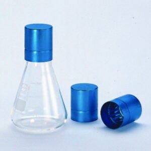 Metal caps, Erlenmeyer, Aluminium