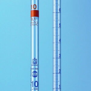 Graduated pipettes, total delivery, AR-glas®, class AS, blue graduation, type 2