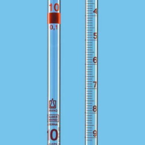 Graduated pipettes, total delivery, AR-glass®, class B, amber graduations, type 3