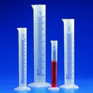 Graduated cylinders, PP, class B, embossed scale