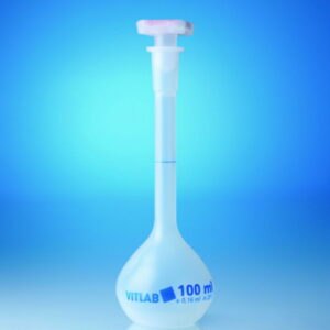 Volumetric flasks, PP, Class B, NS-stoppers PP