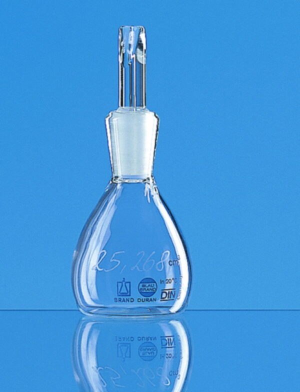 Pycnometers, Borosilicate glass 3.3., incl. DAkkS calibration certificate