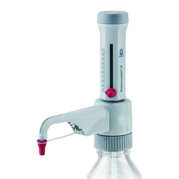 Bottle-top dispenser Dispensette® Analog S, incl. DAkkS calibration certificate