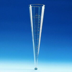 Sedimentation cone, plastic, SAN