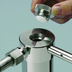 Pressure filter holder, stainless steel