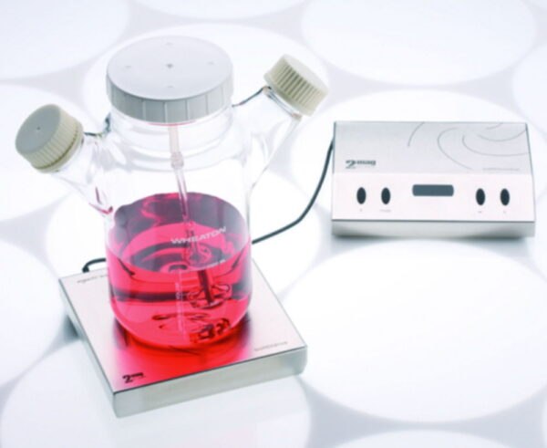Magnetic stirrers for cell cultures for external control, bioMIXdrive 1/2/3/4