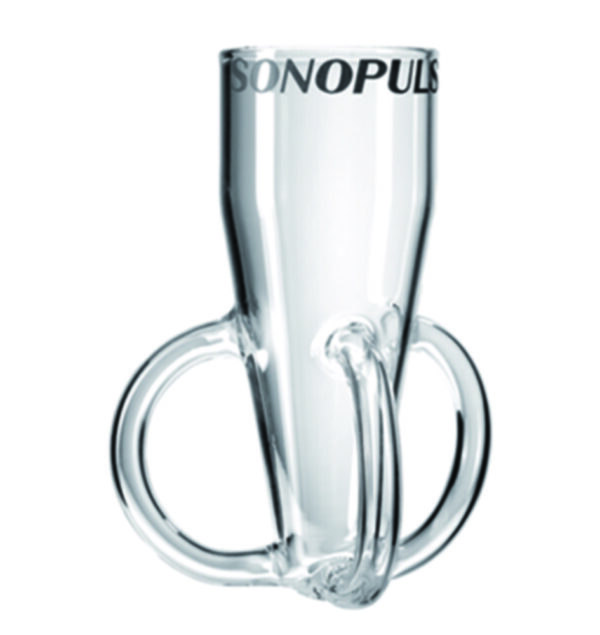 Glass sample vessels, Borosilicate glass 3.3 for Ultrasonic homogenisers SONOPULS, rosette cell