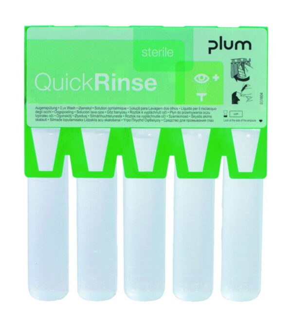 Eye Wash Ampoule QuickRinse, 0,9% NaCl, Sterile