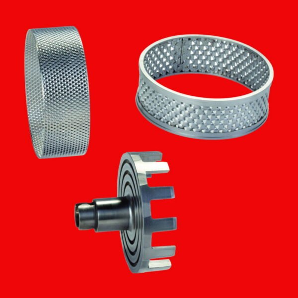 Sieve rings for variable speed rotor mill PULVERISETTE 14 classic line