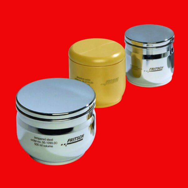 Grinding bowls for planetary ball mills PULVERISETTE 5 / 6 <i>classic line</i>