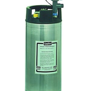 Mixed-bed ion exchanger made of stainless steel