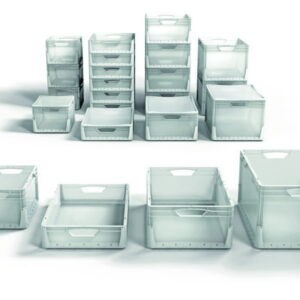 Euronormboxes, PP, stackable