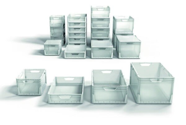 Euronormboxes, PP, stackable