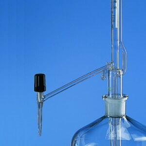 Automatic burettes, Pellet pattern, boro 3.3, class B, without intermediate stopcock