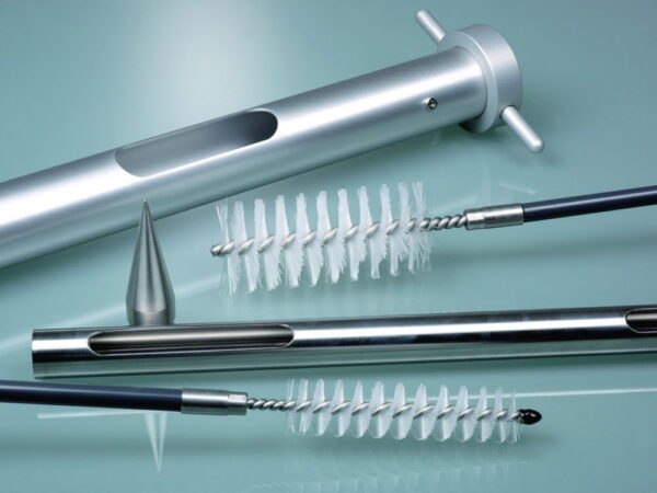 Zone sampler, accessory cleaning brush, PVC/stainless steel