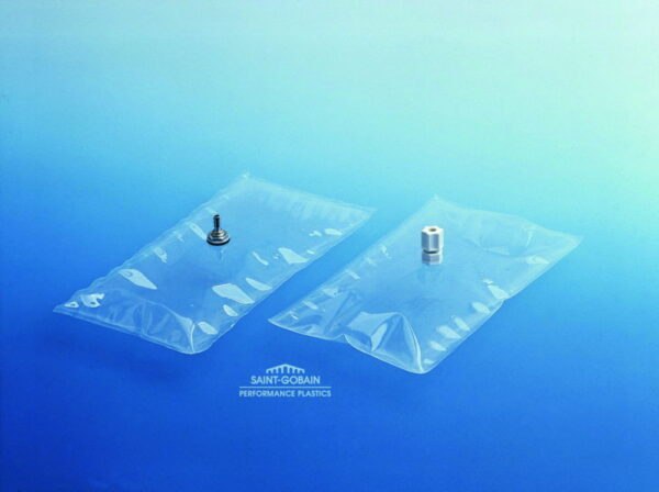 Sampling bags, PVDF, with septum