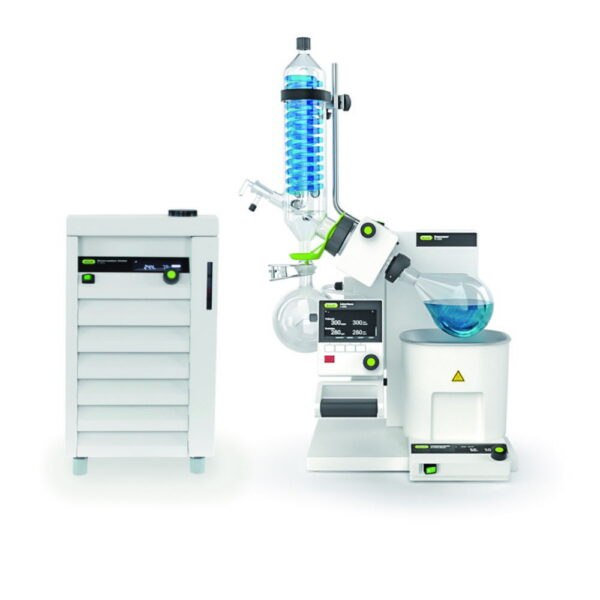 Rotavapor® R-300 System with Interface I-300 and recirculating chiller F-305