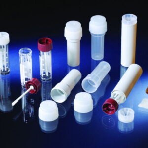 Transport tubes, PS with cap