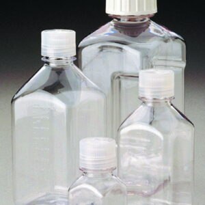 Square Media Bottles Nalgene™ Typ 2019, PETG, sterile