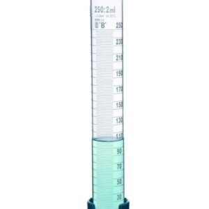 Measuring cylinders, Borosilicate glass 3.3, tall form, class B, white graduation