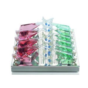 Clamps for Separating Funnels for Shaking trays, stainless steel