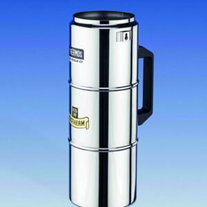 Dewar vessels GSS, cylindrical, stainless steel, with lateral handle and carrying handle