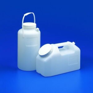 Wide-mouth bottles, PE