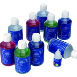 Electrolyte and cleaning solutions for electrodes