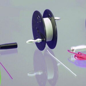 Manually-operated reels and lowering cables