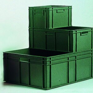 Stacking containers KBE-183 and KBE-184, Plastic