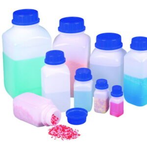 Wide-neck reagent bottle, HDPE