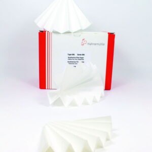 Filter paper 595, qualitative, folded filters