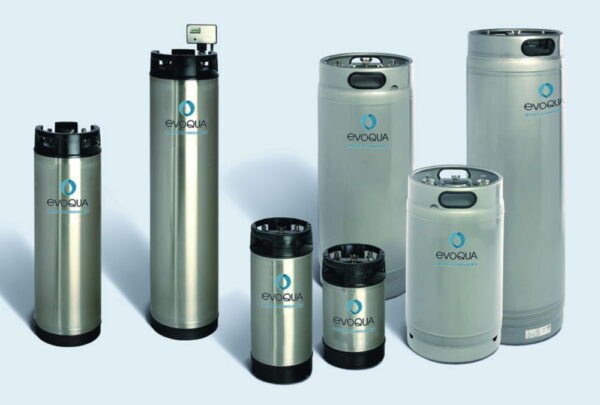 Deionisers, stainless steel (V4A), empty cartridge, without resin