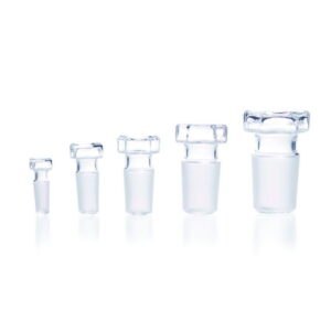 Hexagonal hollow stopper DURAN®, flat