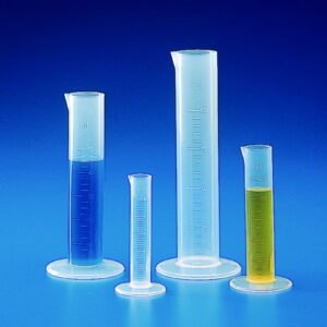 Measuring Cylinders, PP, Short Form, Moulded Graduations