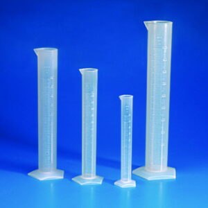 Measuring Cylinders, PP, Tall Form, Class B, Moulded Graduations