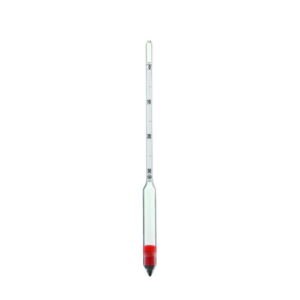 Precision hydrometer according to Baumé